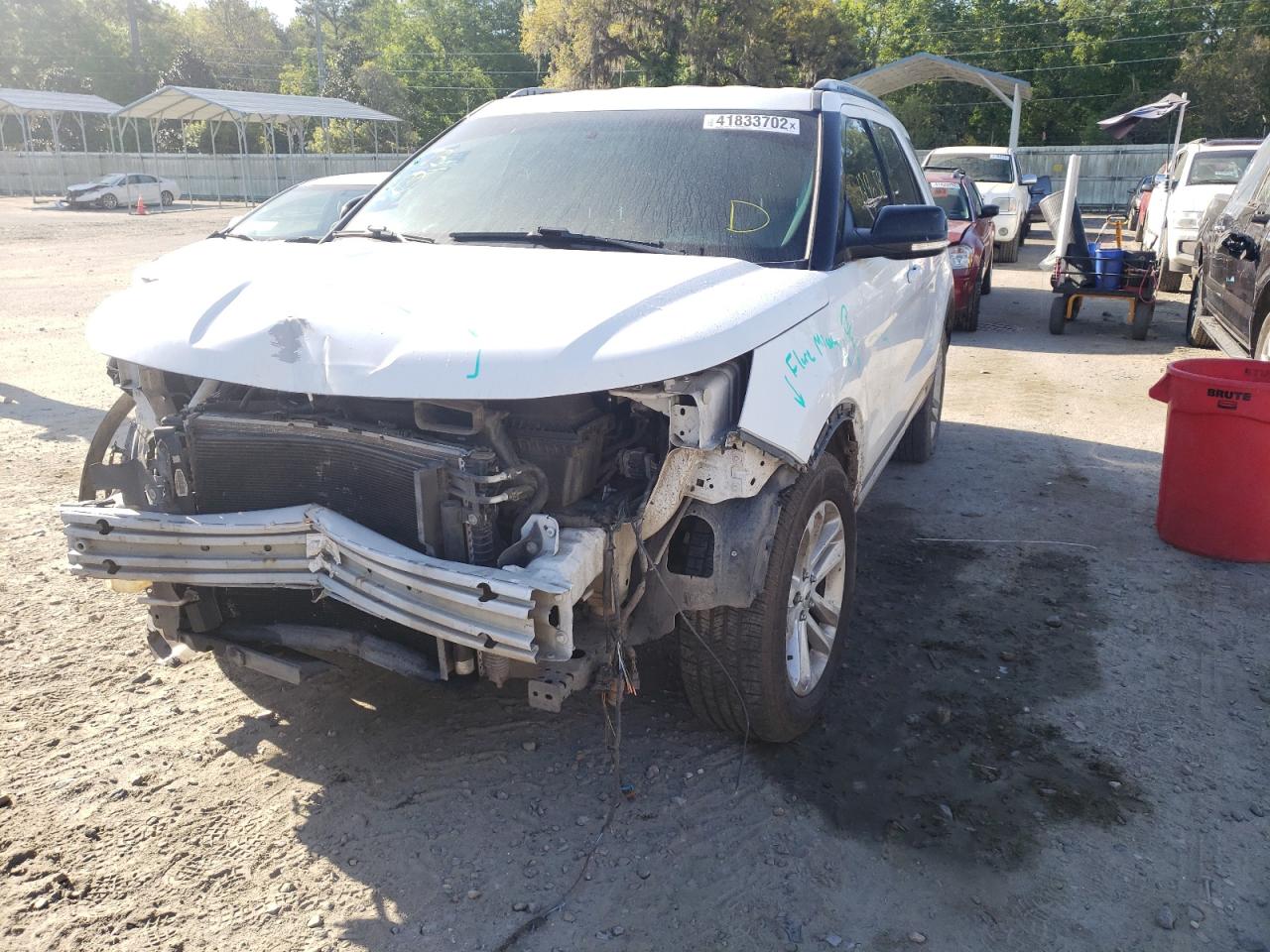 Photo 2 from auction – 2016 FORD EXPLORER X with VIN 1FM5K7D89GGB96705