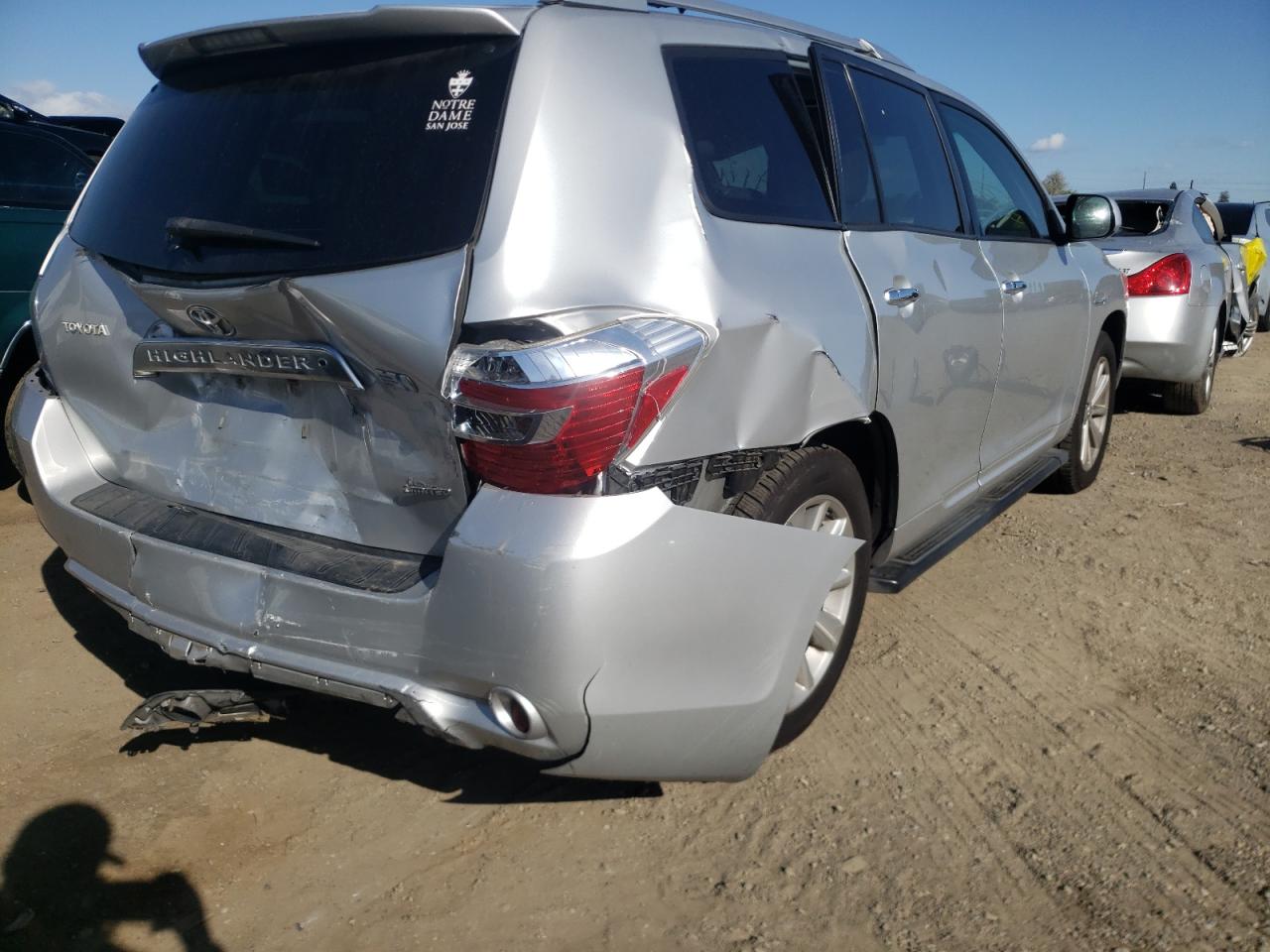 Photo 4 from auction – 2008 TOYOTA HIGHLANDER with VIN JTEEW44A782015315