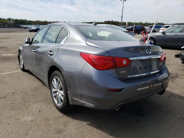 Photo 3 from auction – 2015 INFINITI Q50 BASE with VIN JN1BV7AR2FM423635