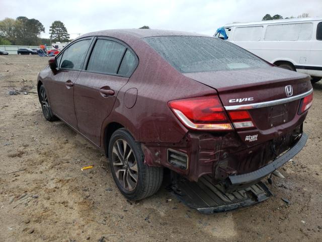 Photo 3 from auction – 2015 HONDA CIVIC EX with VIN 19XFB2F86FE038166
