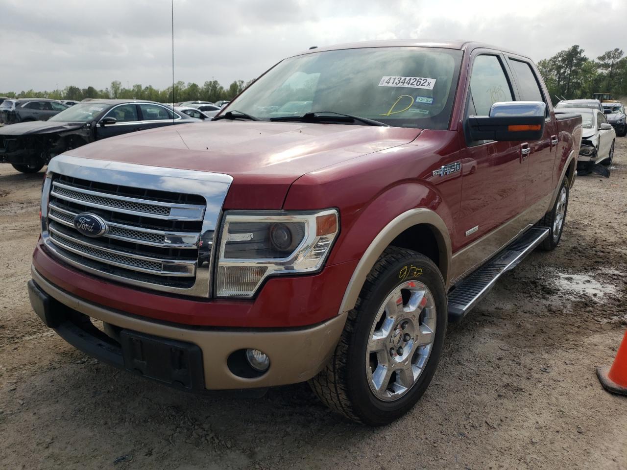 Photo 2 from auction – 2013 FORD F150 SUPER with VIN 1FTFW1CT4DKD79373
