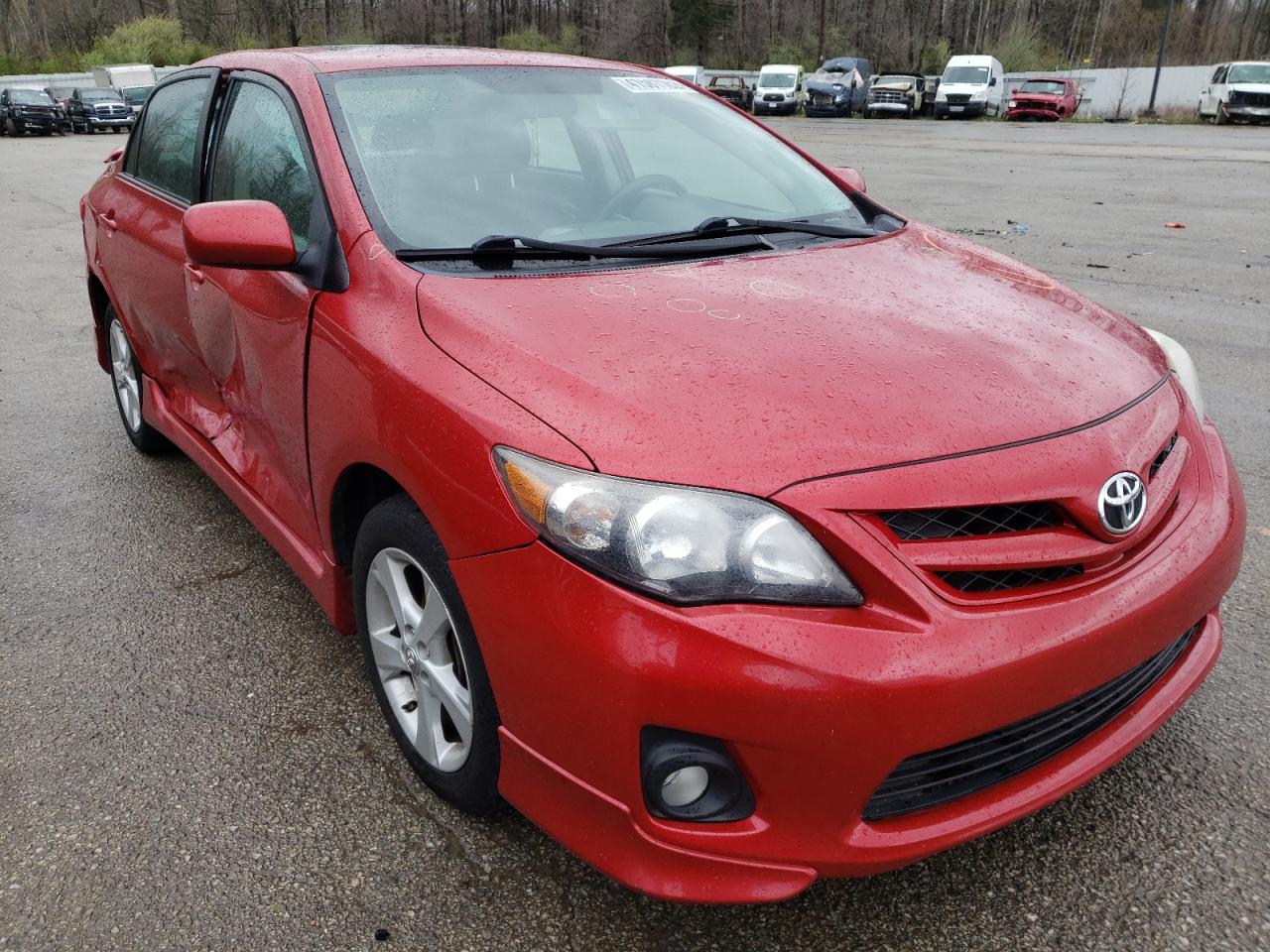 TOYOTA COROLLA BA 2011 with VIN 2T1BU4EE2BC678038 - Photo from auction