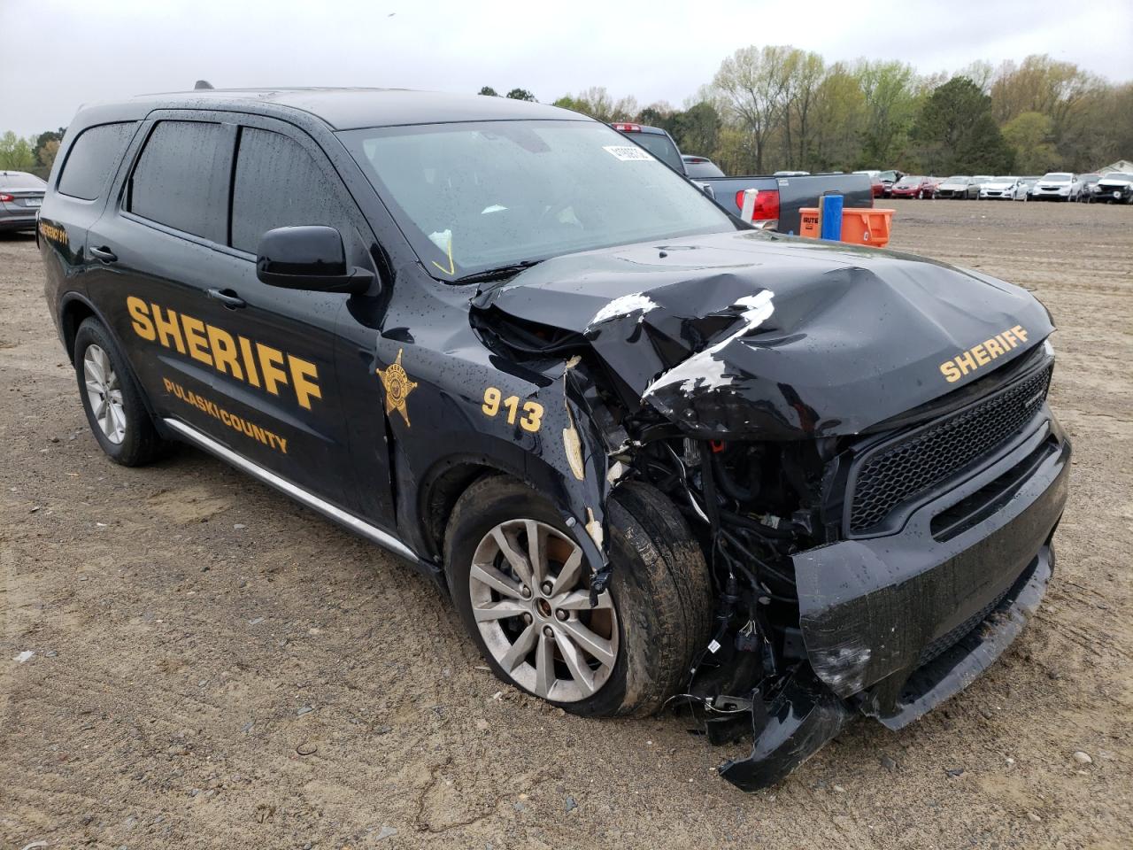 DODGE DURANGO SS 2019 with VIN 1C4RDJFG8KC677000 - Photo from auction