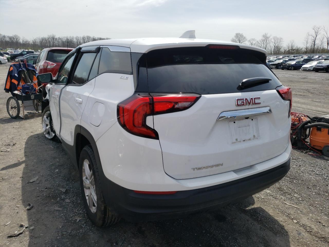 Photo 3 from auction – 2020 GMC TERRAIN SL with VIN 3GKALMEV3LL285733