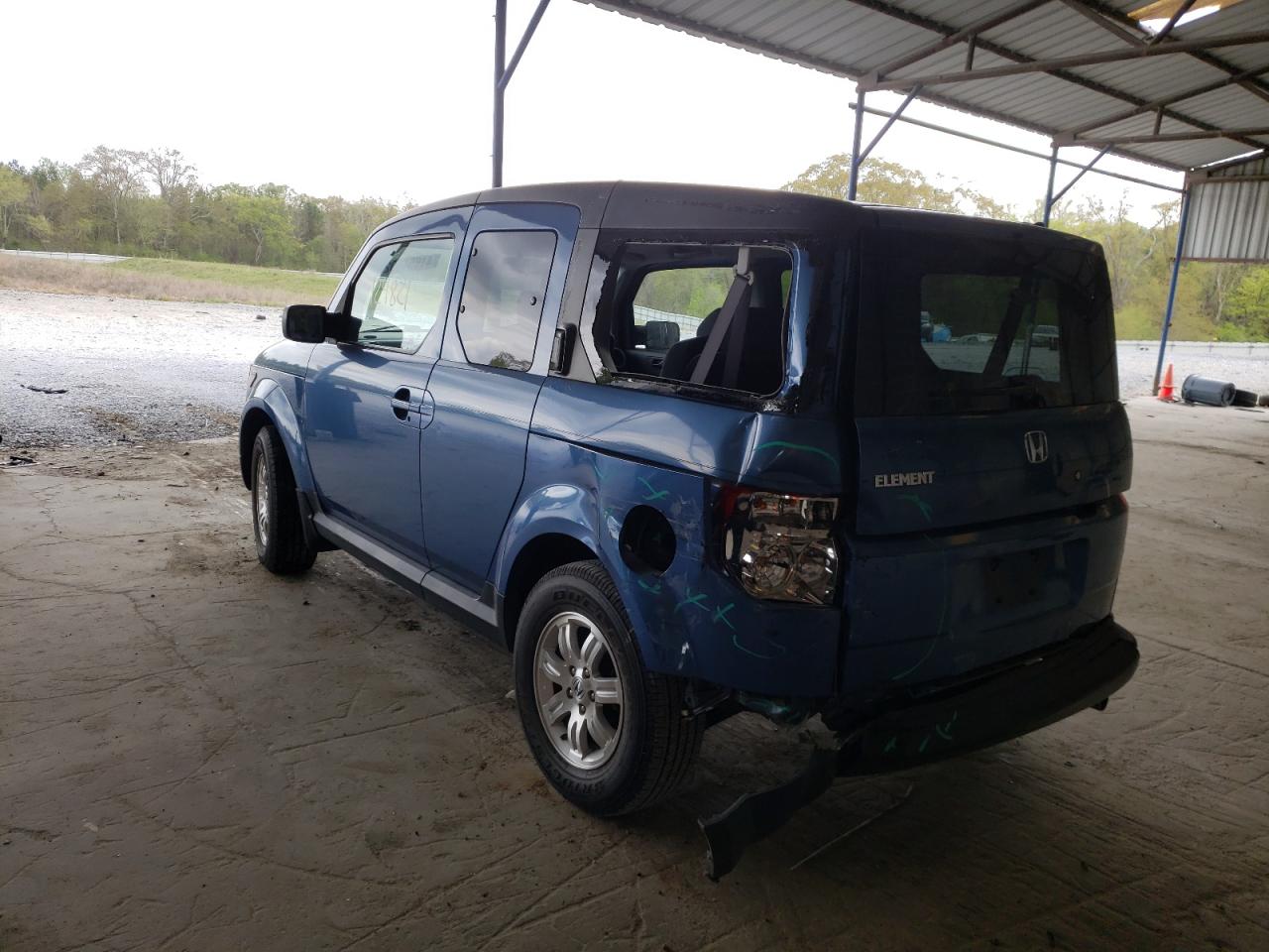 Photo 3 from auction – 2008 HONDA ELEMENT EX with VIN 5J6YH17718L003918