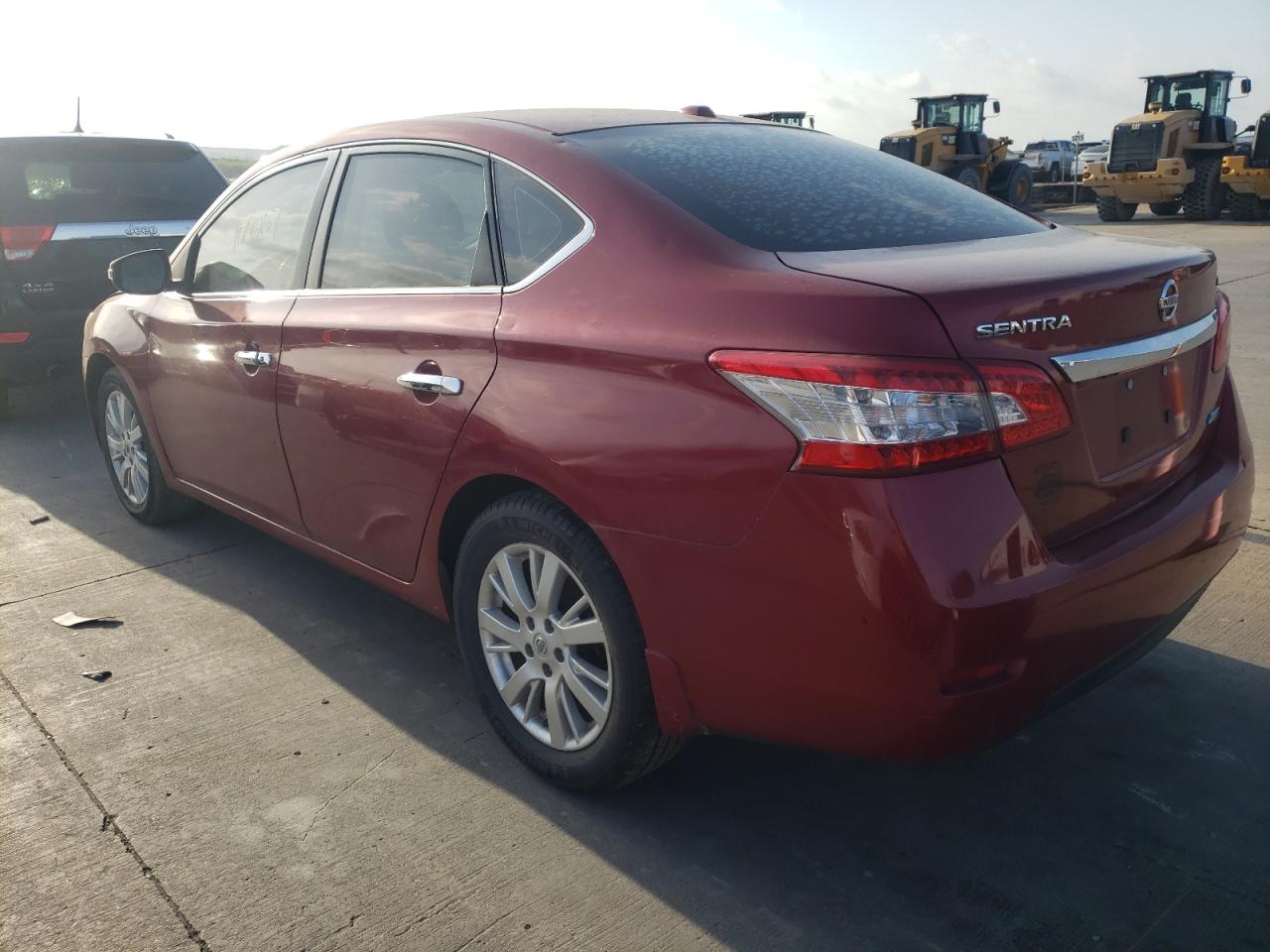 Photo 3 from auction – 2014 NISSAN SENTRA S with VIN 3N1AB7AP3EY302983