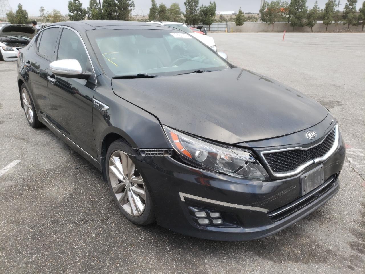 KIA OPTIMA SX 2014 with VIN 5XXGR4A66EG351144 - Photo from auction