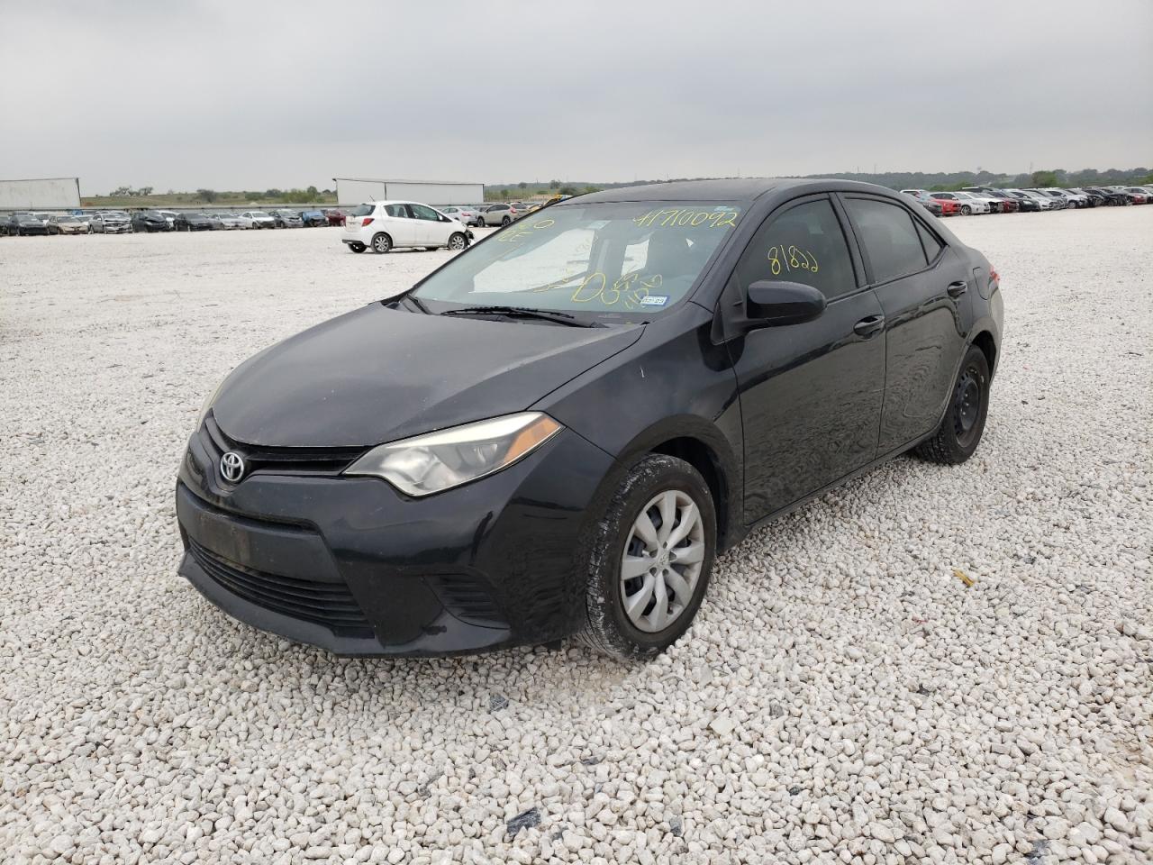 Photo 2 from auction – 2014 TOYOTA COROLLA L with VIN 5YFBURHE6EP055406
