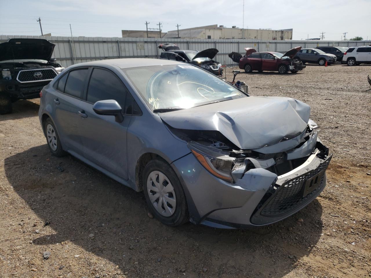 TOYOTA COROLLA L 2021 with VIN JTDDPMAE4MJ140860 - Photo from auction
