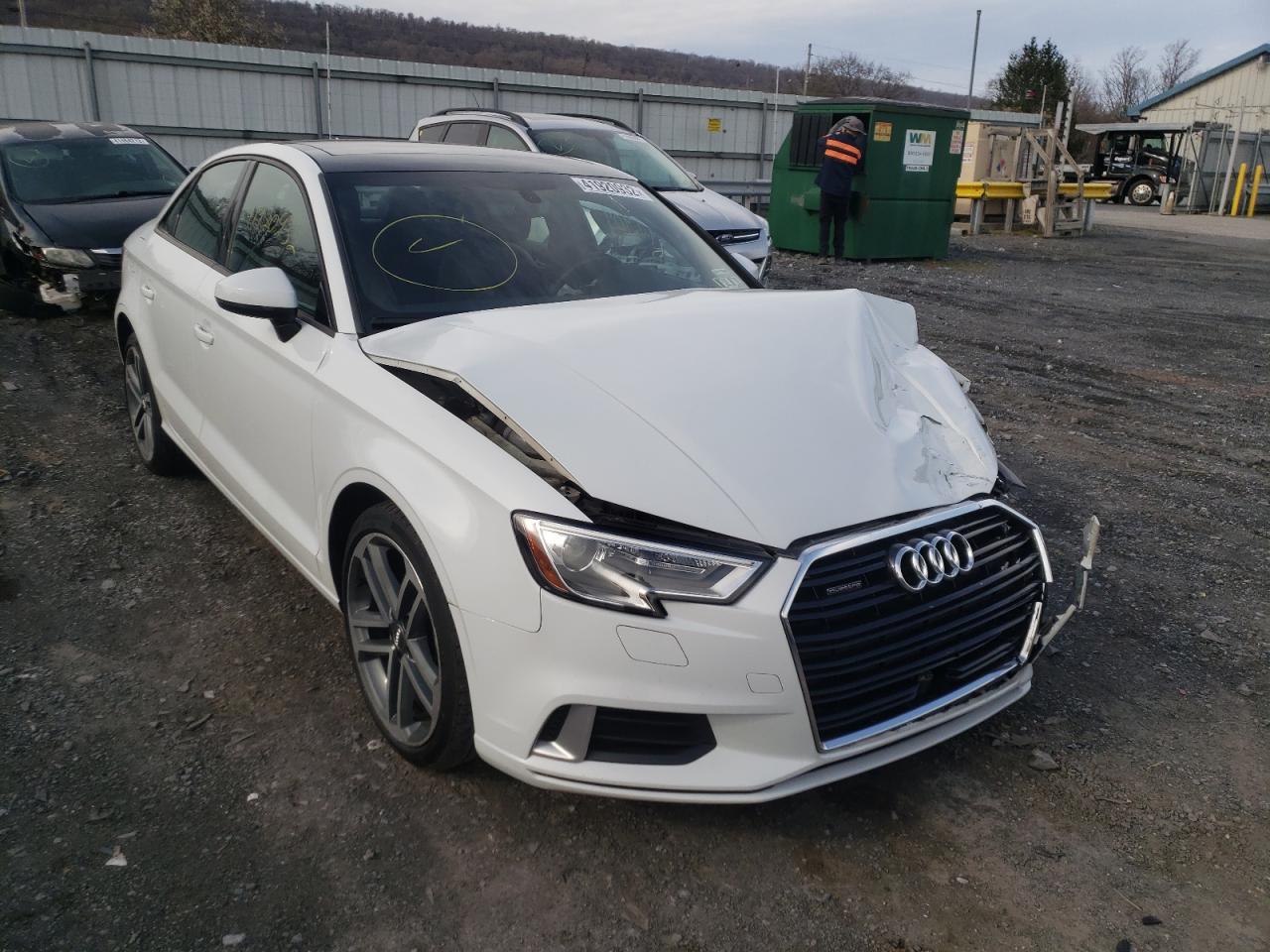 AUDI A3 PREMIUM 2017 with VIN WAUB8GFF1H1057655 - Photo from auction