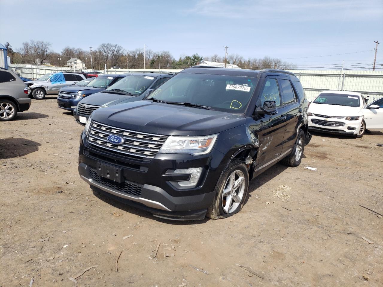 Photo 2 from auction – 2016 FORD EXPLORER X with VIN 1FM5K8D81GGD18897