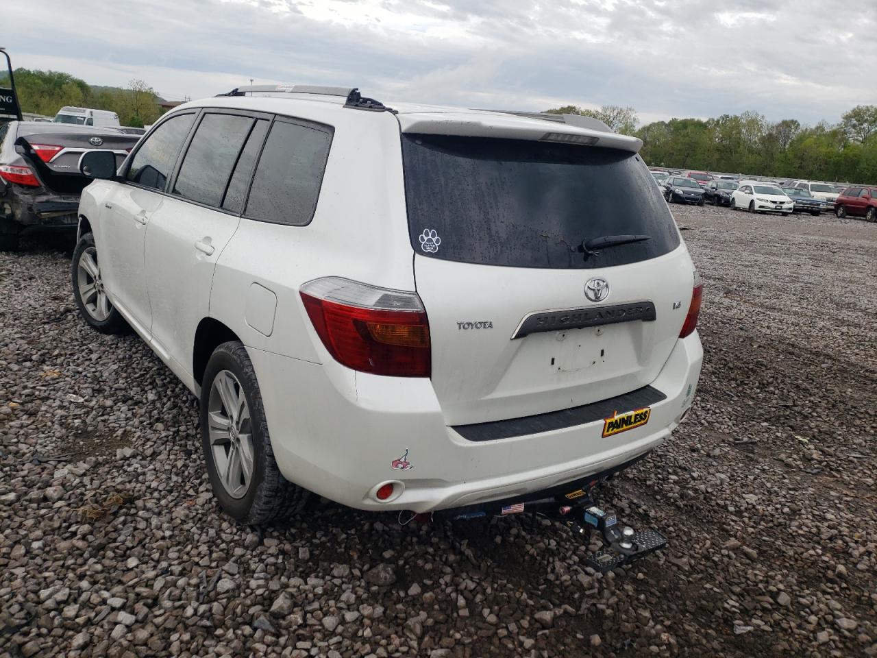Photo 3 from auction – 2008 TOYOTA HIGHLANDER with VIN JTEDS43AX82012949