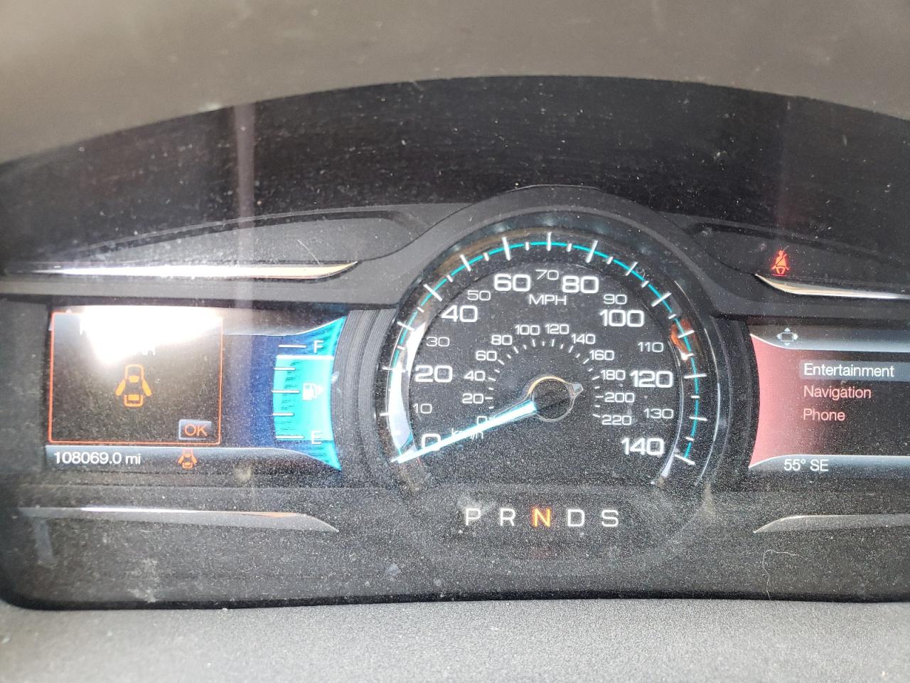 Photo 8 from auction – 2014 FORD FLEX LIMIT with VIN 2FMGK5D89EBD04693
