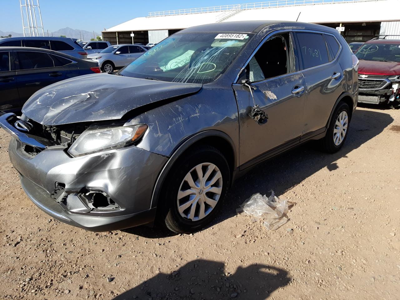 Photo 9 from auction – 2015 NISSAN ROGUE S with VIN KNMAT2MT1FP590334