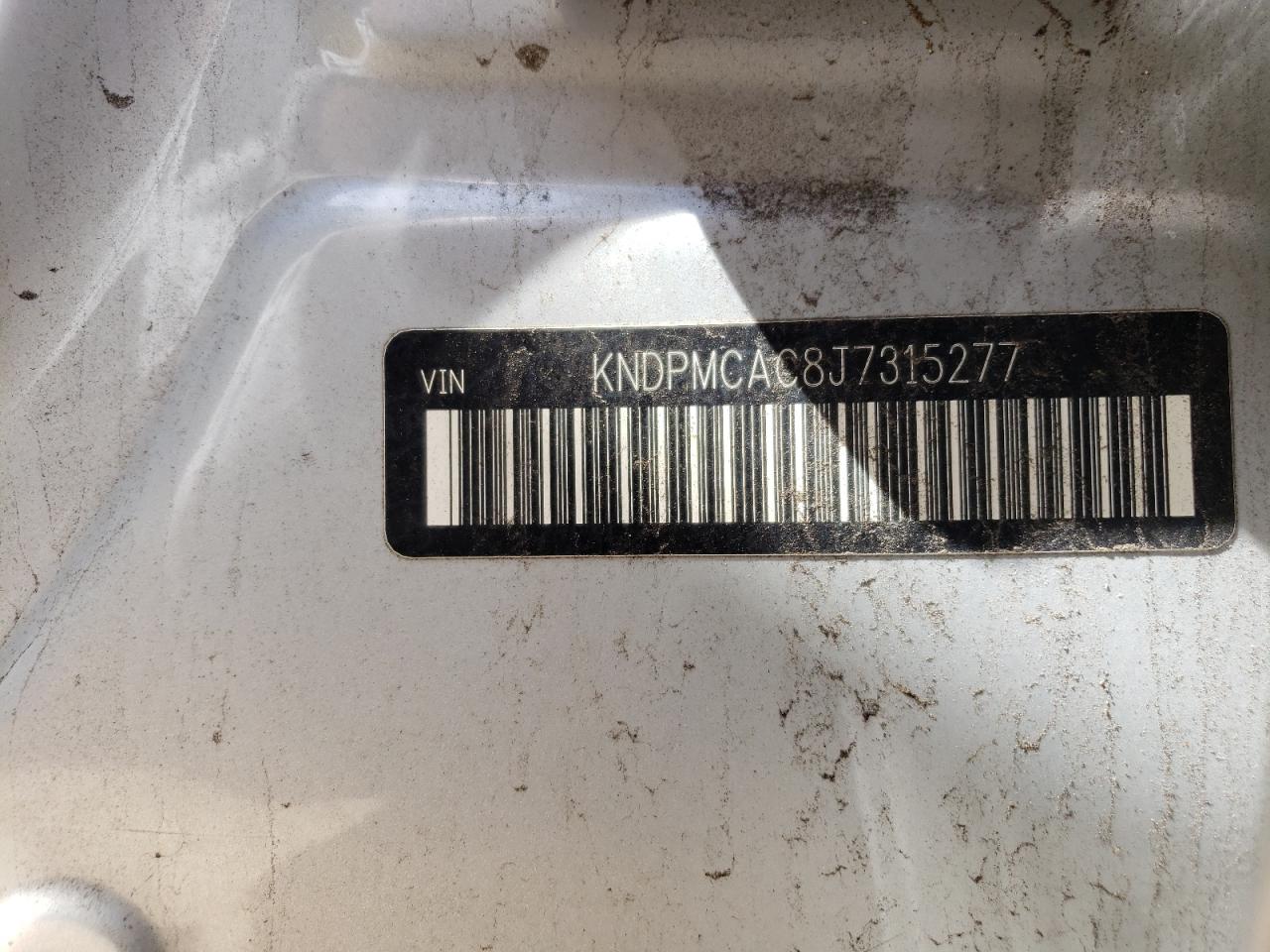 Photo 10 from auction – 2018 KIA SPORTAGE L with VIN KNDPMCAC8J7315277