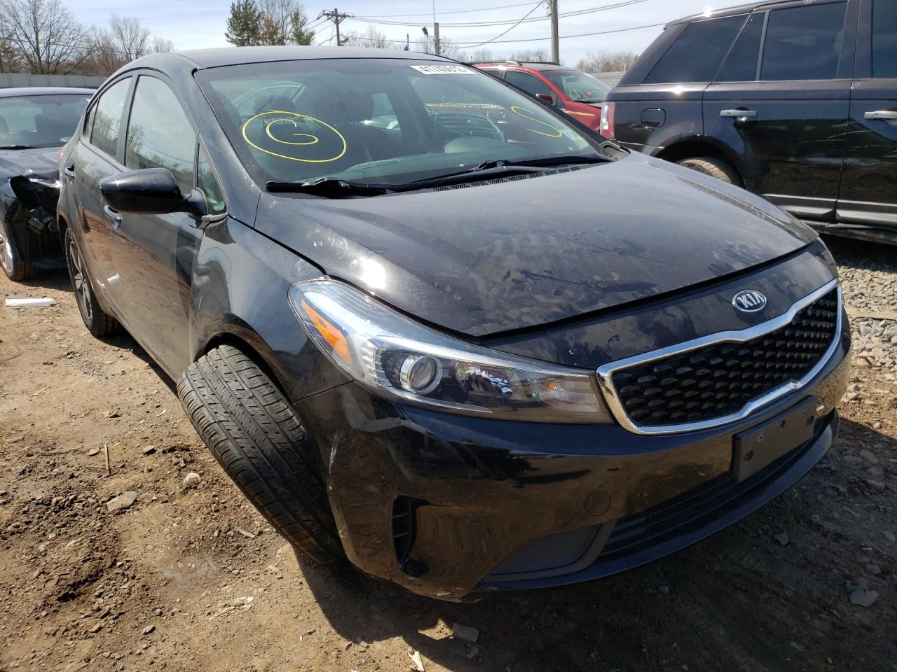 KIA FORTE LX 2018 with VIN 3KPFL4A70JE272285 - Photo from auction