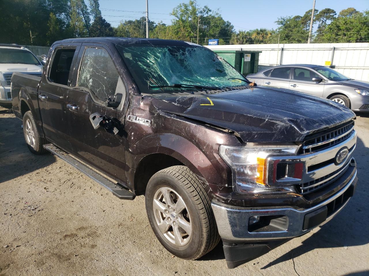FORD F150 SUPER 2019 with VIN 1FTEW1CP4KFA92247 - Photo from auction