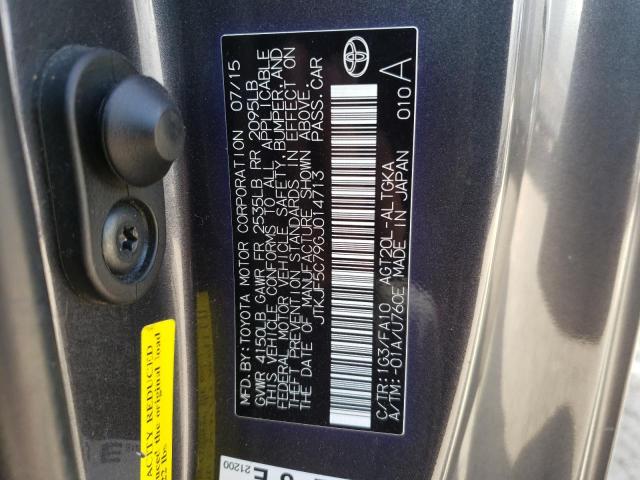 Photo 10 from auction – 2016 TOYOTA SCION TC with VIN JTKJF5C79GJ014713