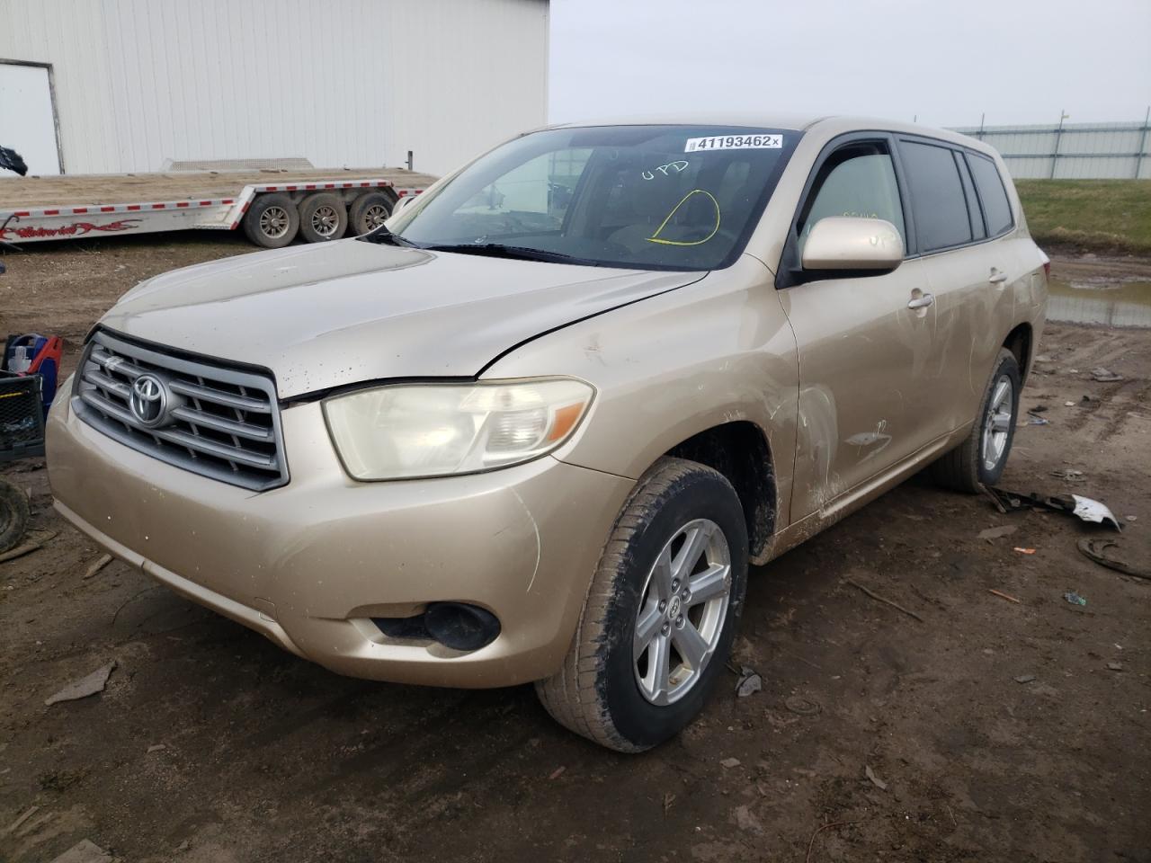 Photo 2 from auction – 2008 TOYOTA HIGHLANDER with VIN JTEDS41A382040014