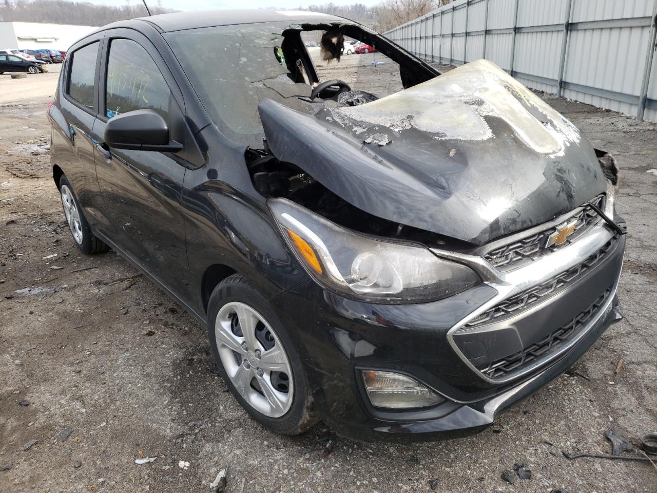 CHEVROLET SPARK LS 2021 with VIN KL8CB6SA3MC228121 - Photo from auction