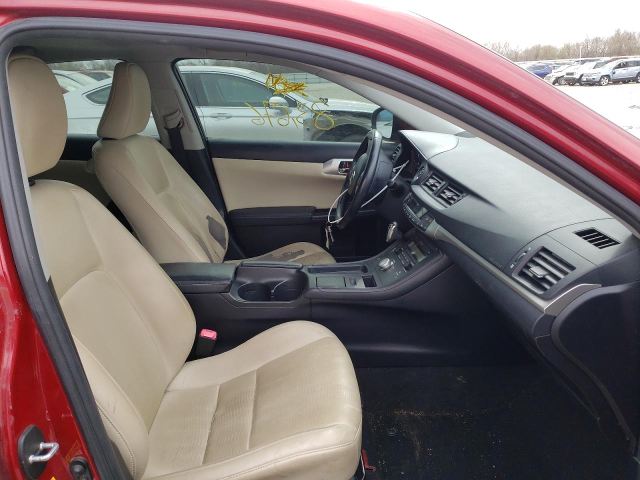 Photo 5 from auction – 2013 LEXUS CT 200 with VIN JTHKD5BHXD2146962