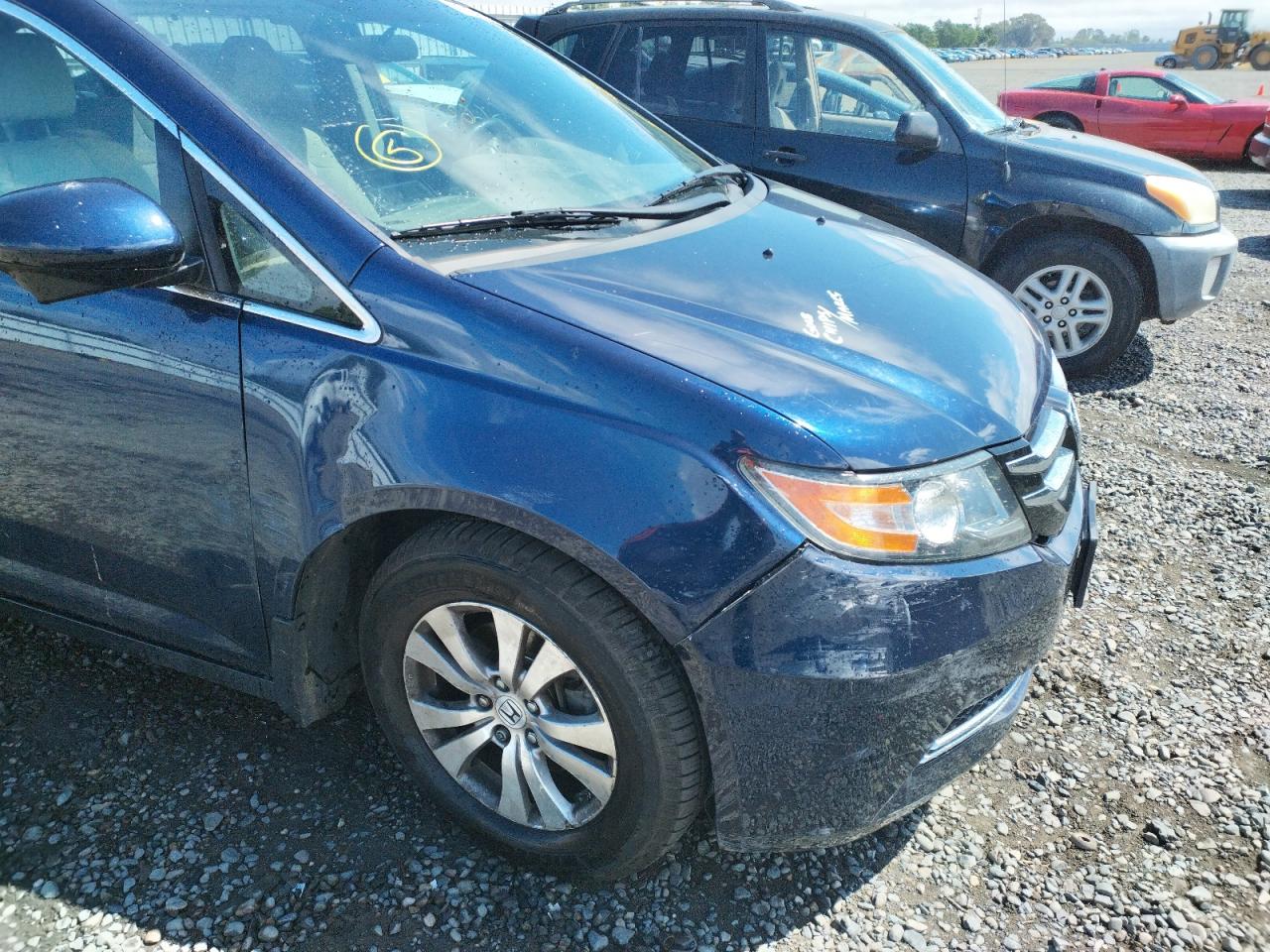 Photo 9 from auction – 2014 HONDA ODYSSEY EX with VIN 5FNRL5H45EB139133