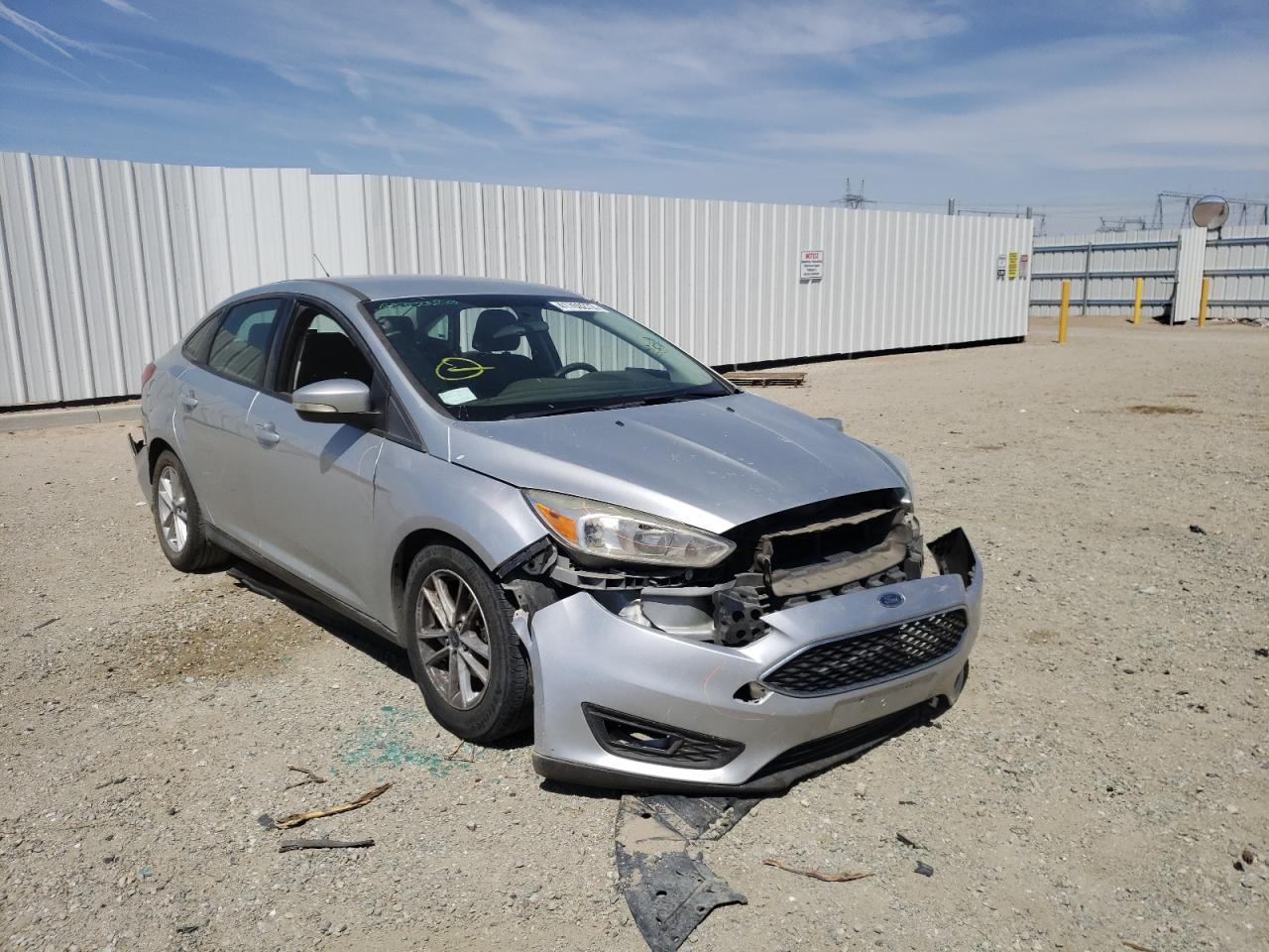 FORD FOCUS SE 2017 with VIN 1FADP3F21HL249088 - Photo from auction