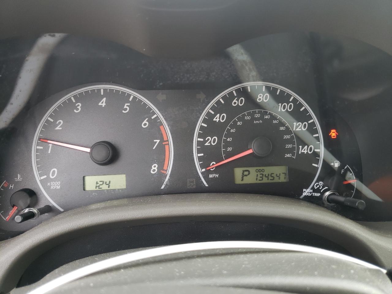 Photo 8 from auction – 2010 TOYOTA COROLLA BA with VIN 1NXBU4EEXAZ182434