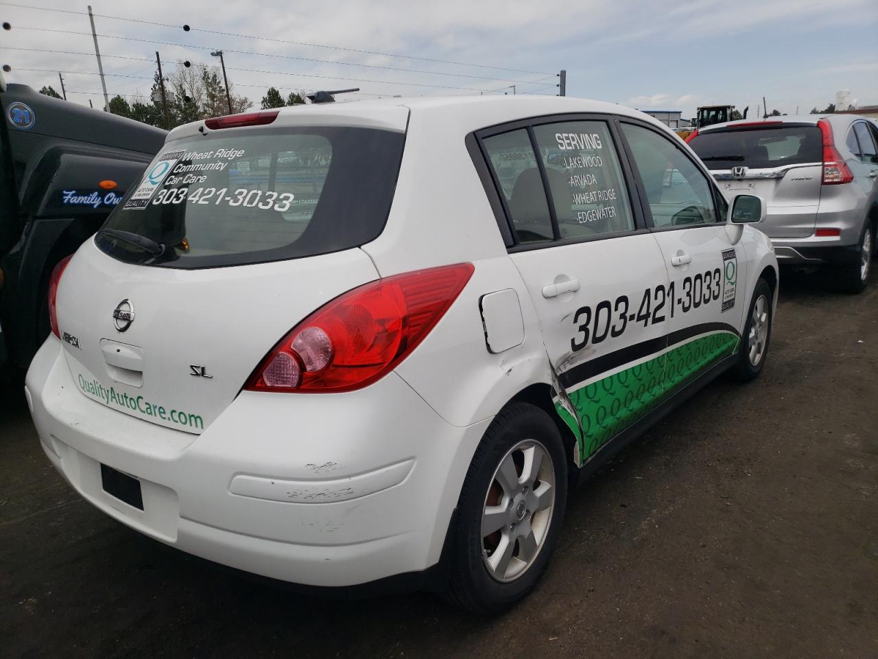 Photo 4 from auction – 2009 NISSAN VERSA S with VIN 3N1BC13E89L405619