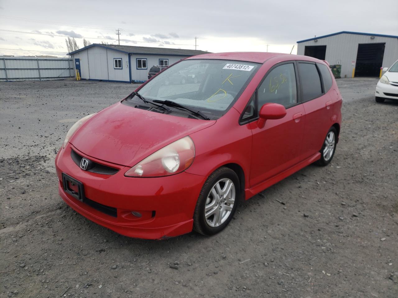Photo 2 from auction – 2008 HONDA FIT with VIN JHMGD376X8S010810