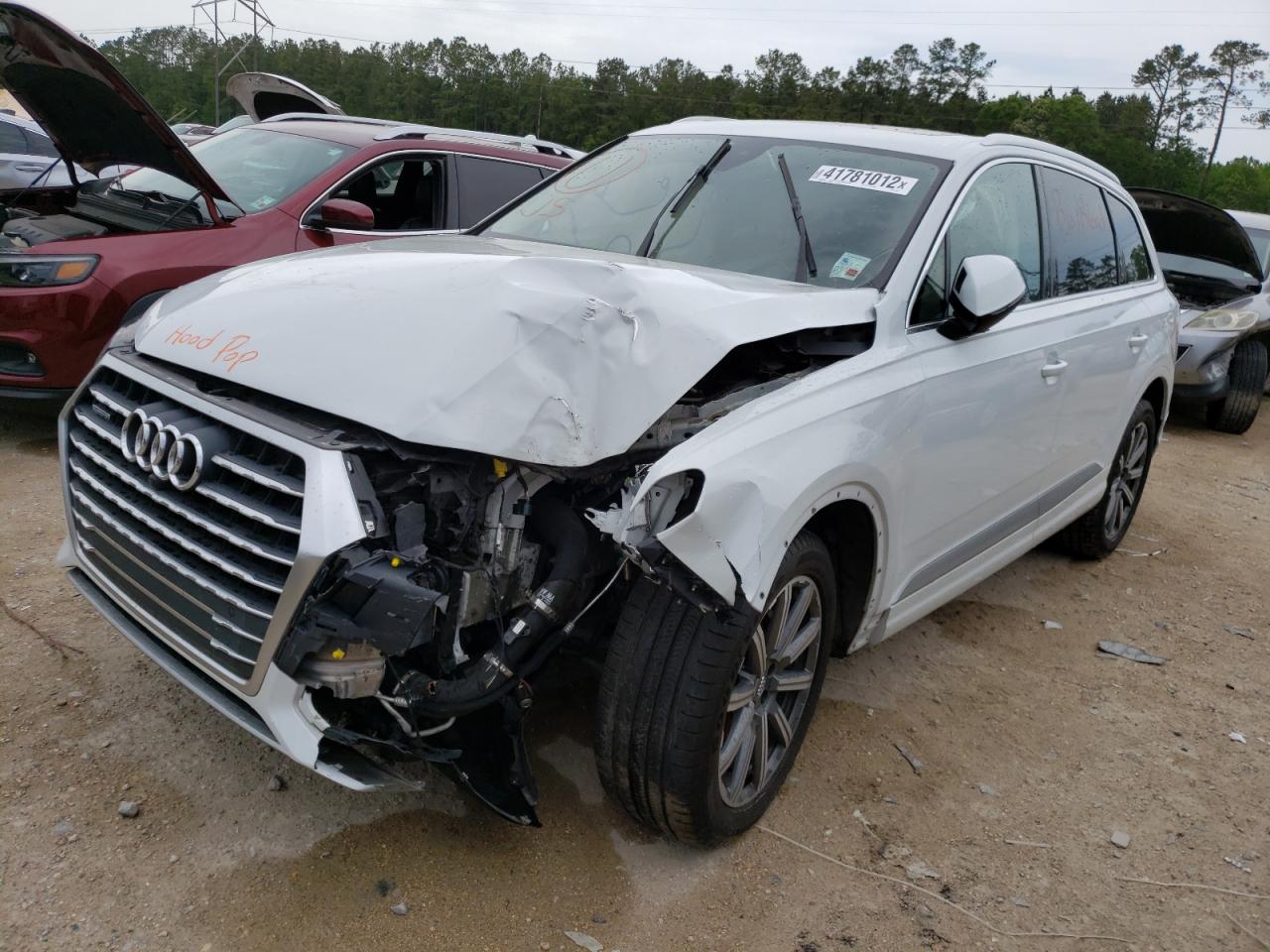 Photo 2 from auction – 2018 AUDI Q7 PREMIUM with VIN WA1LHAF72JD046918