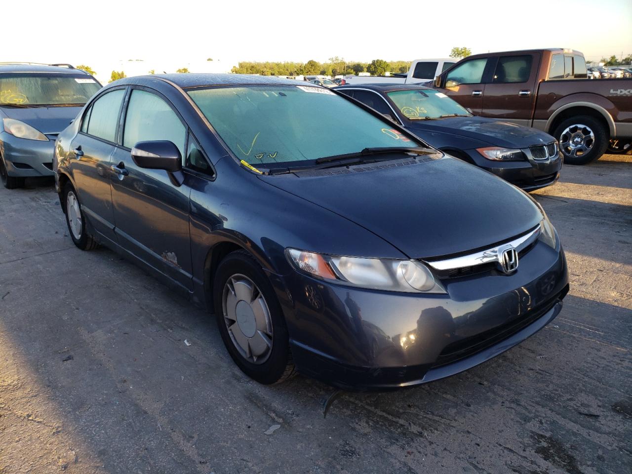 HONDA CIVIC 2006 with VIN JHMFA36256S024582 - Photo from auction