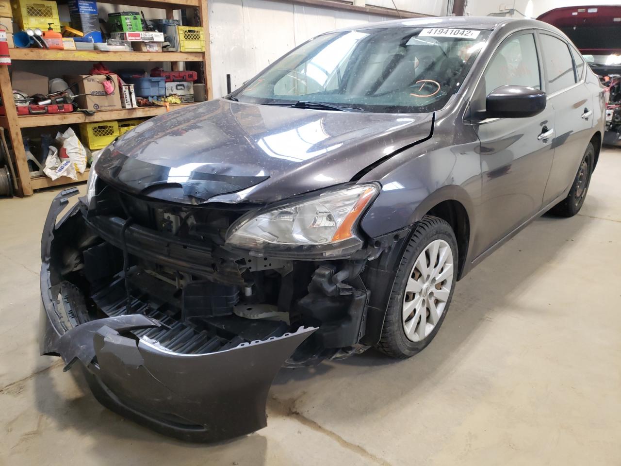 Photo 2 from auction – 2013 NISSAN SENTRA with VIN 3N1AB7AP4DL720240