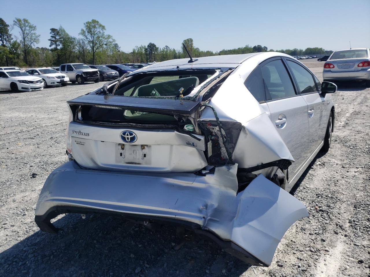 Photo 9 from auction – 2014 TOYOTA PRIUS with VIN JTDKN3DU6E1775140