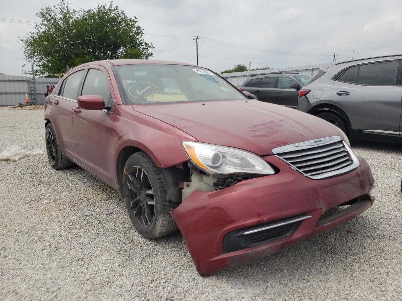 CHRYSLER 200 LX 2014 with VIN 1C3CCBAG8EN158709 - Photo from auction