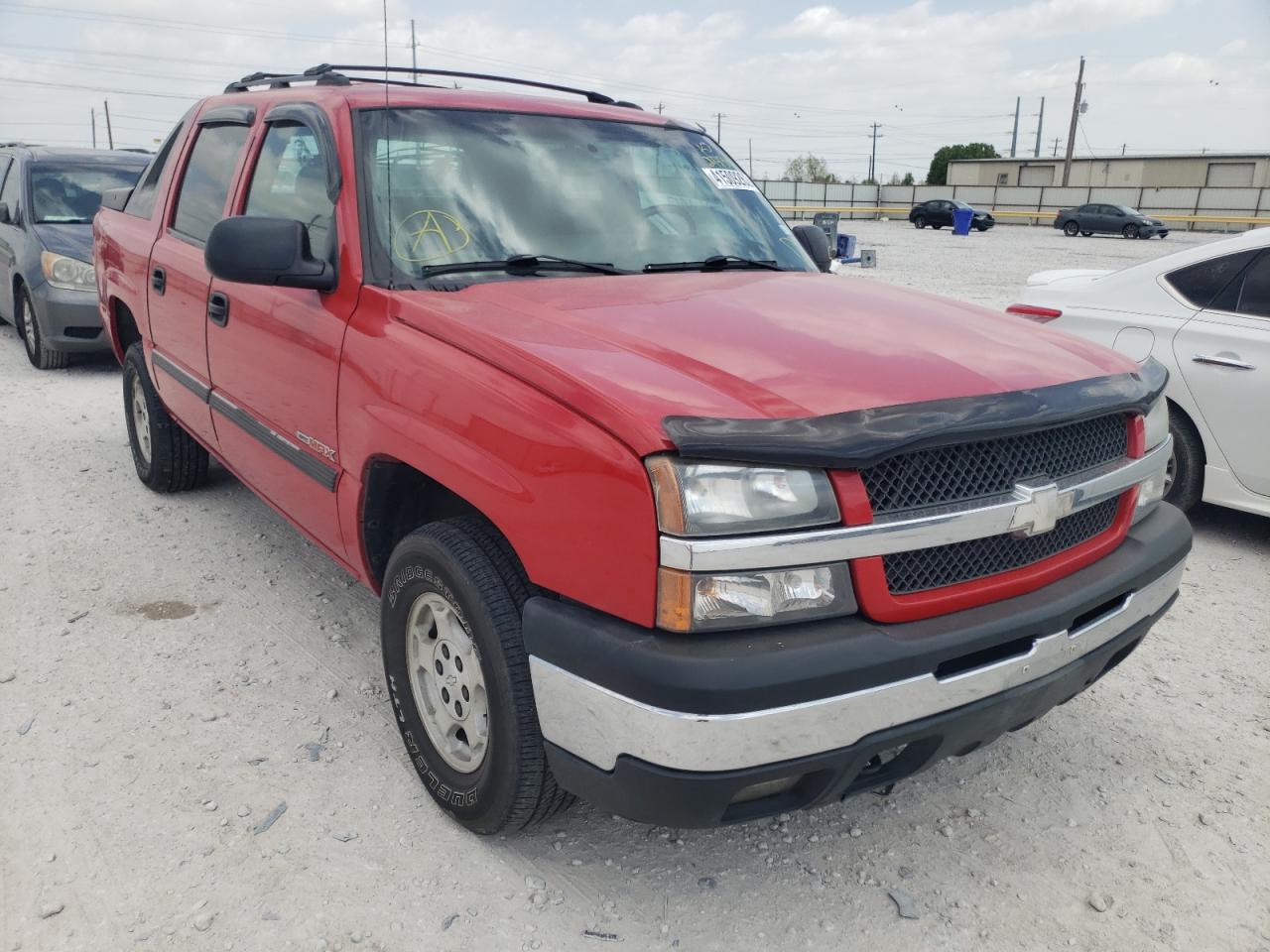 CHEVROLET AVALANCHE 2003 with VIN 3GNEC13TX3G243136 - Photo from auction