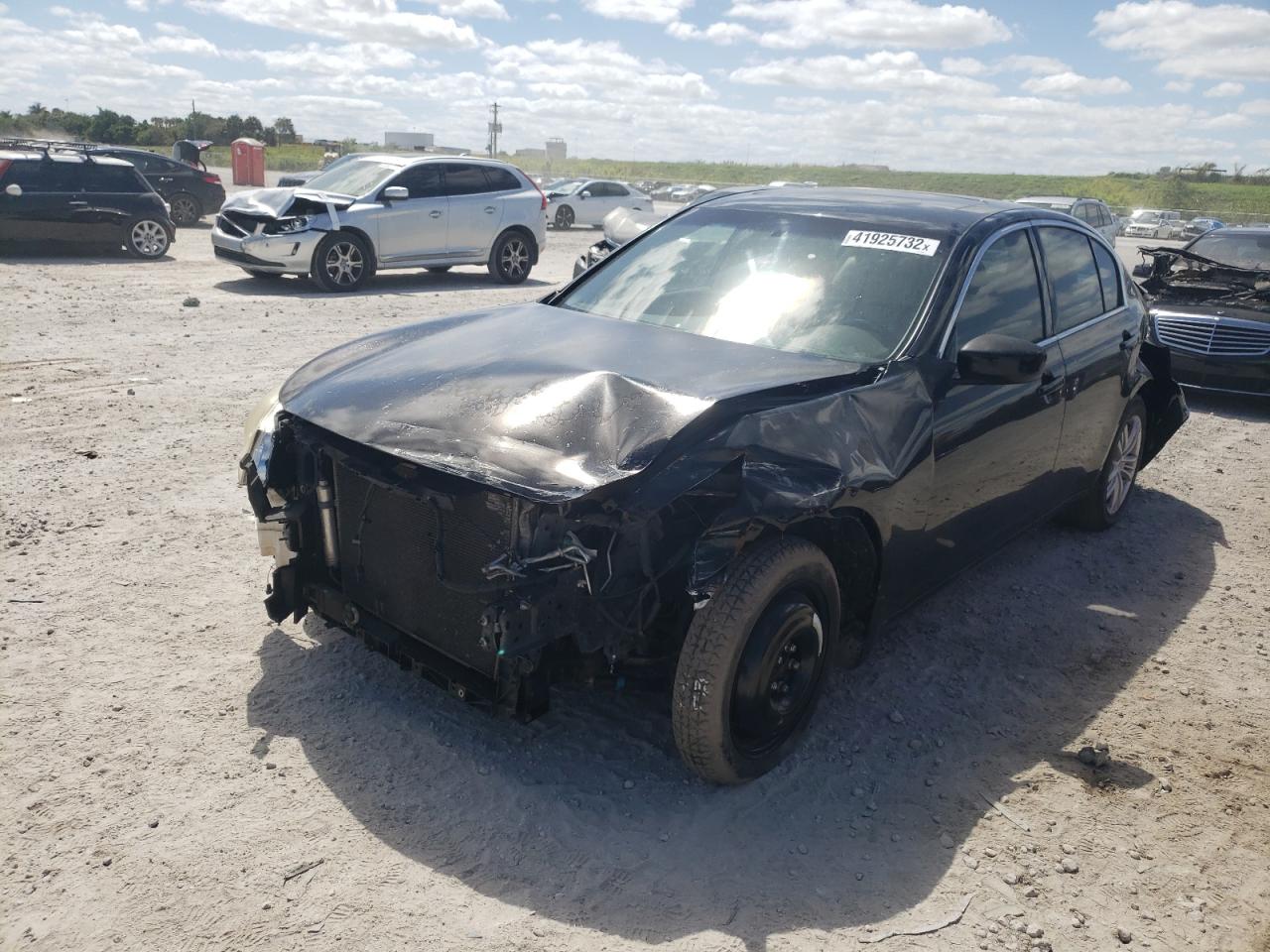 Photo 2 from auction – 2011 INFINITI G25 with VIN JN1DV6AR7BM652812