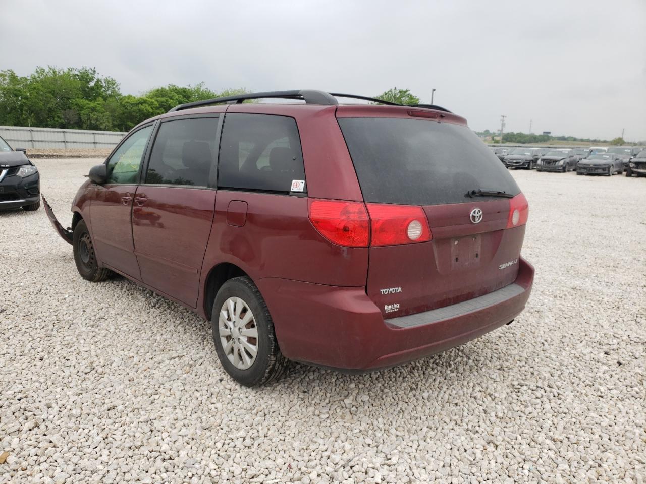 Photo 3 from auction – 2010 TOYOTA SIENNA CE with VIN 5TDKK4CC0AS296510