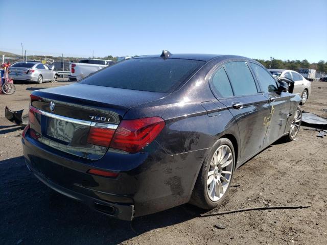 Photo 4 from auction – 2014 BMW 750 I with VIN WBAYA8C54ED825039