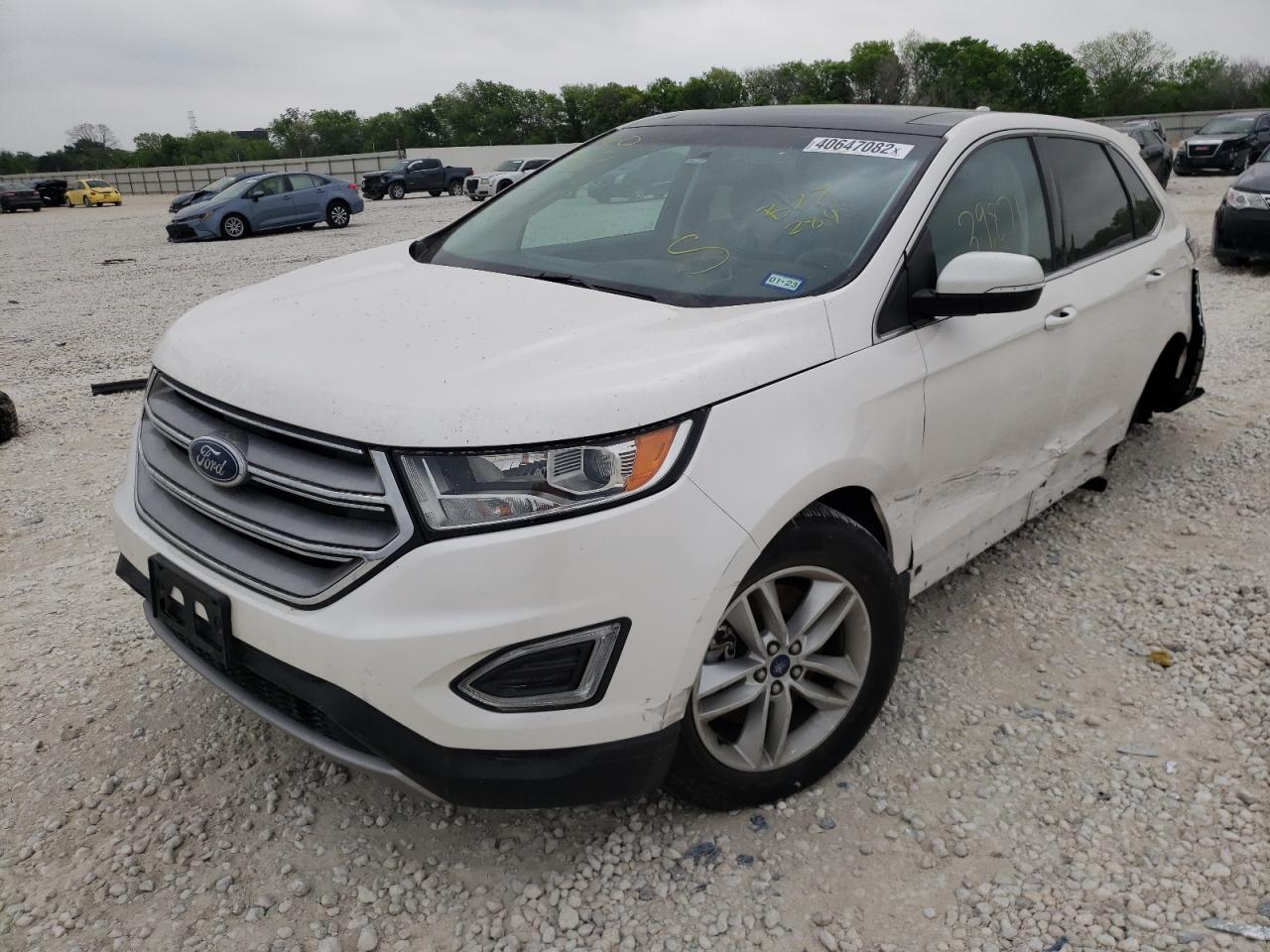 Photo 2 from auction – 2017 FORD EDGE SEL with VIN 2FMPK4J89HBB77284