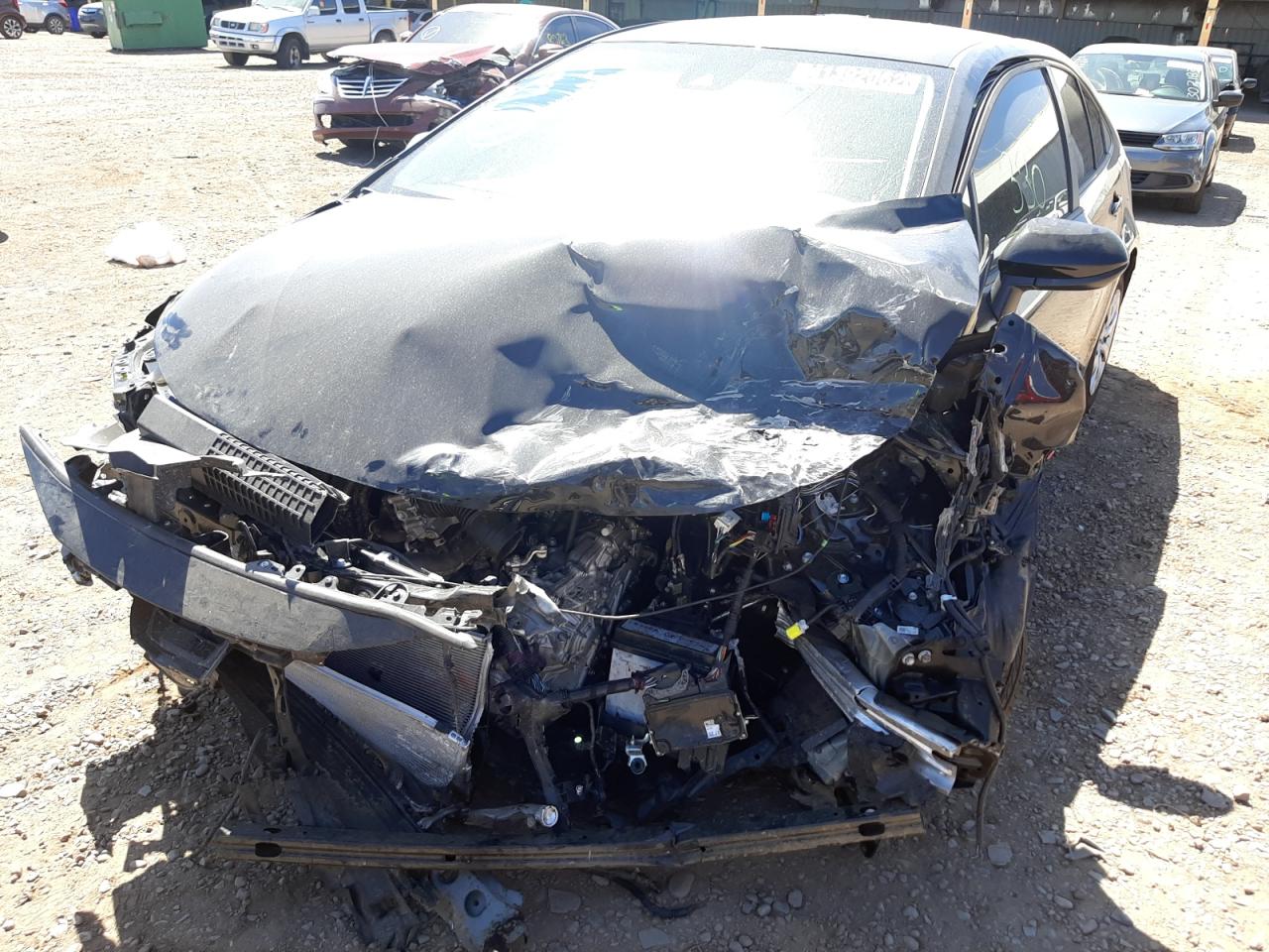 Photo 9 from auction – 2022 TOYOTA COROLLA LE with VIN JTDEPMAE2NJ214816