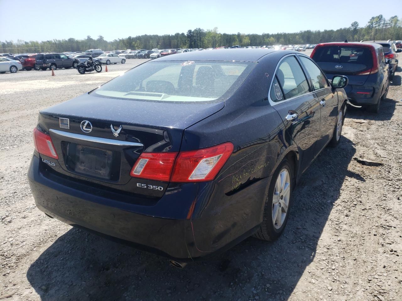 Photo 4 from auction – 2007 LEXUS ES 350 with VIN JTHBJ46G172095571