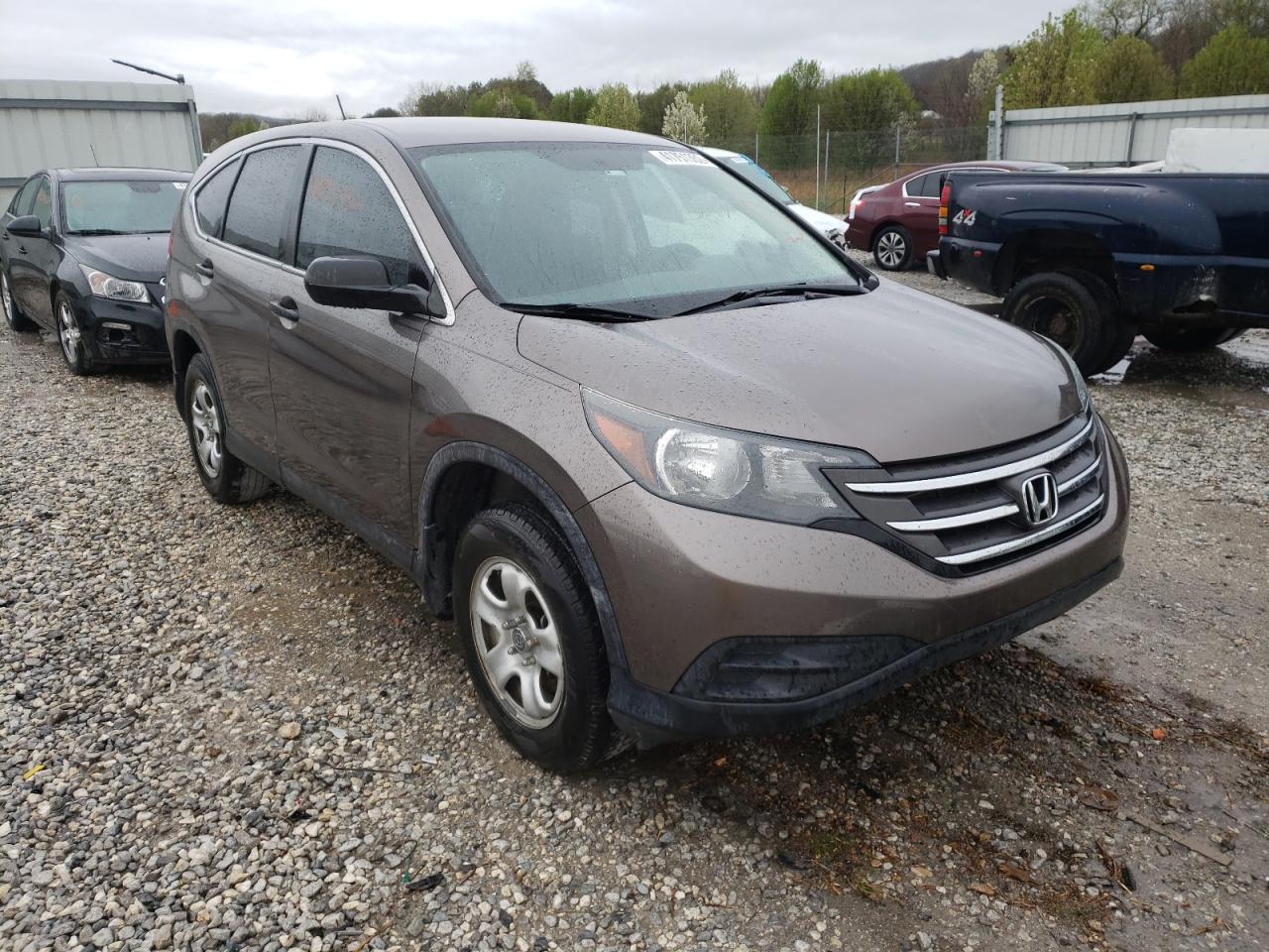 HONDA CR-V LX 2014 with VIN 3CZRM3H34EG716490 - Photo from auction
