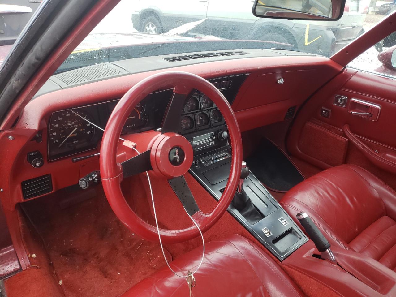 Photo 9 from auction – 1981 CHEVROLET CORVETTE with VIN 1G1AY8763B5107693
