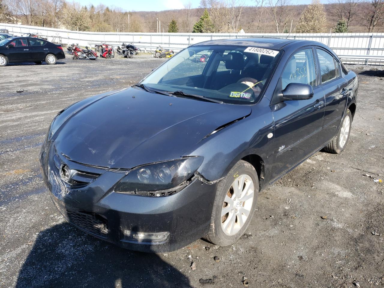 Photo 2 from auction – 2008 MAZDA 3 S with VIN JM1BK324081101954