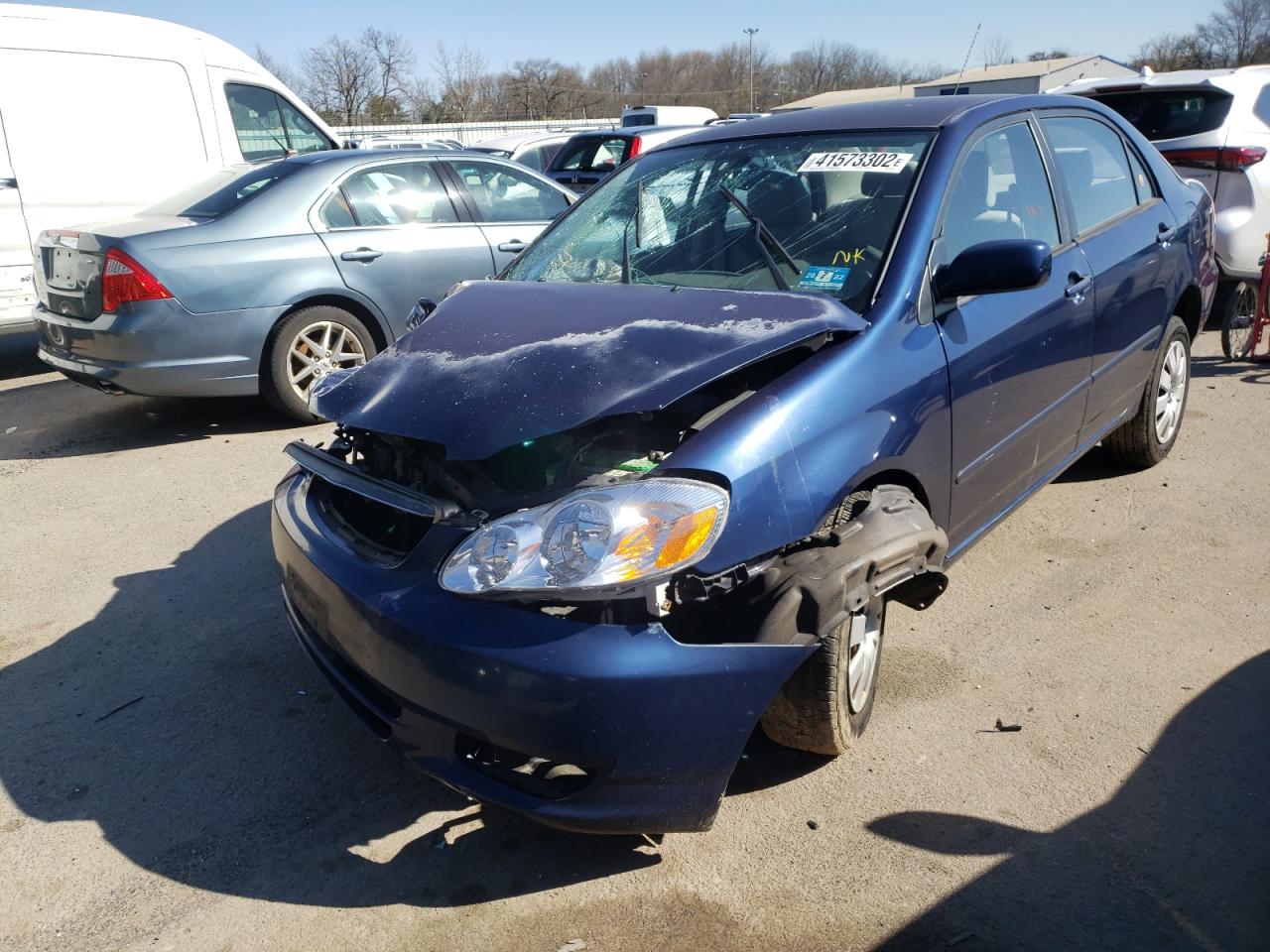 Photo 2 from auction – 2003 TOYOTA COROLLA CE with VIN 1NXBR32E63Z029634