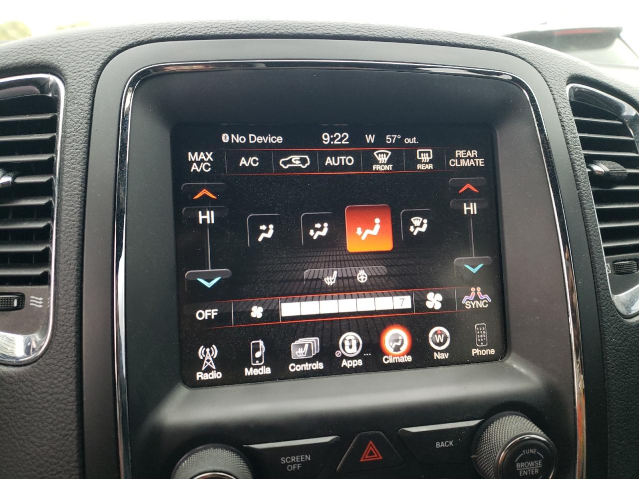 Photo 9 from auction – 2015 DODGE DURANGO LI with VIN 1C4RDHDG6FC795483