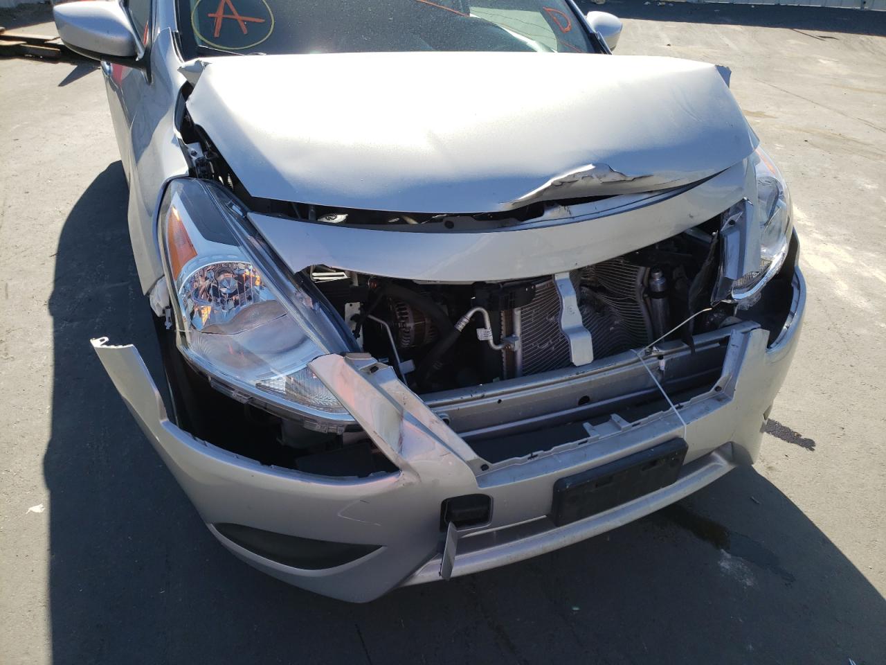Photo 9 from auction – 2016 NISSAN VERSA S with VIN 3N1CN7AP2GL879004
