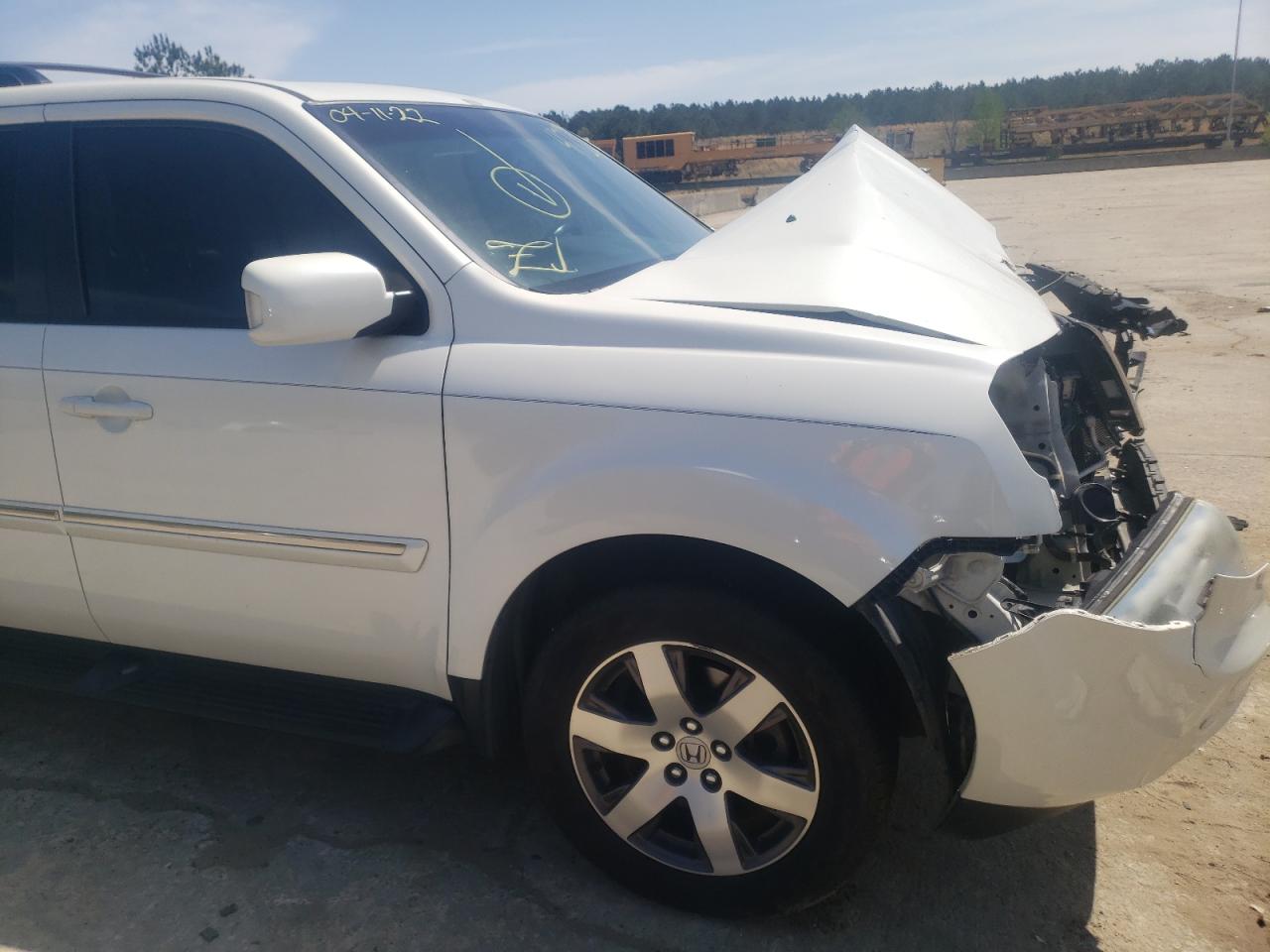 Photo 9 from auction – 2013 HONDA PILOT TOUR with VIN 5FNYF3H90DB007186