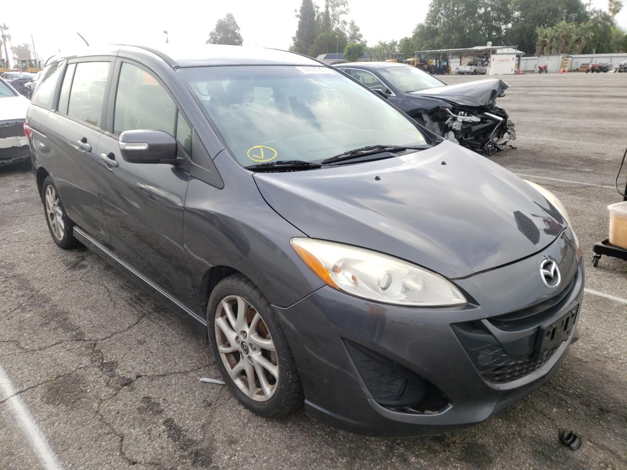 MAZDA 5 2013 with VIN JM1CW2CL9D0152779 - Photo from auction